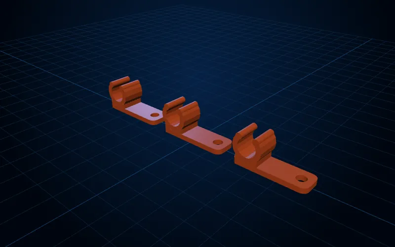 Cable clip generator preview