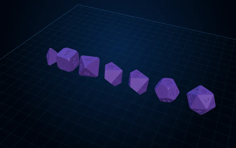 Dice generator preview