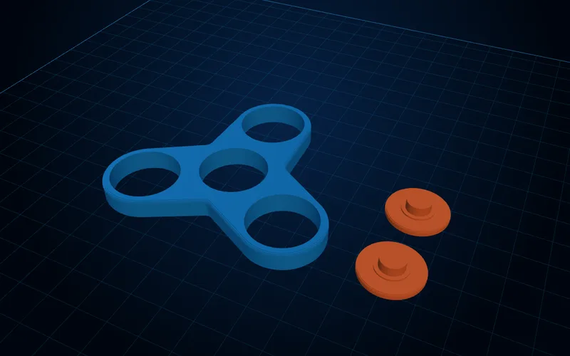 Fidget spinner generator preview