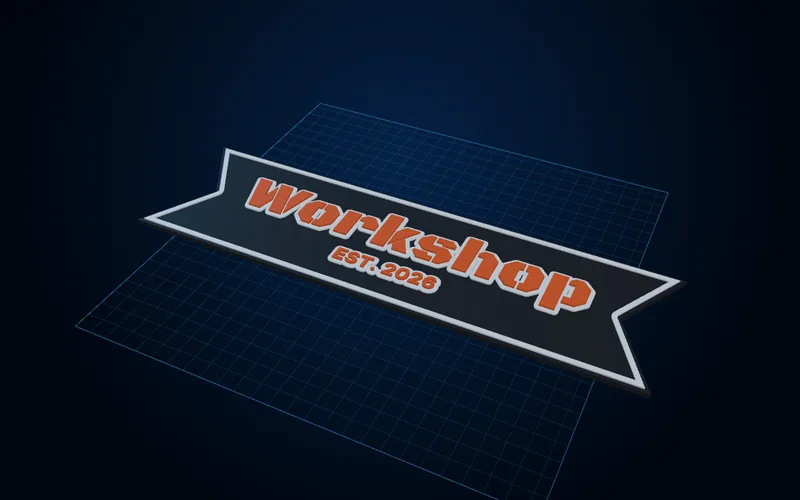 Layered sign generator preview